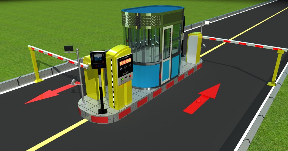 Car park barriers for vehicle access control